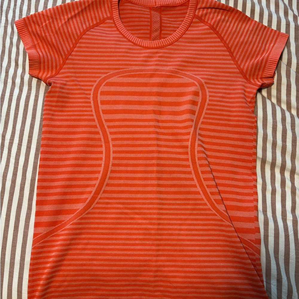 Lululemon Orange Swiftly Tech